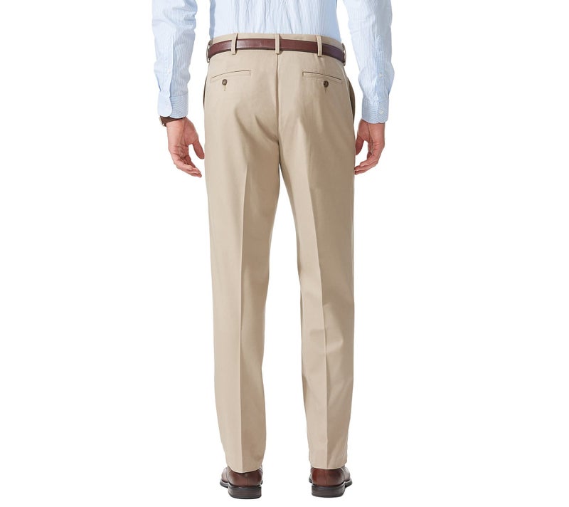 Dockers Men's Relaxed Fit Comfort Khaki Pants, British Khaki, 38W x 30L - Image 2